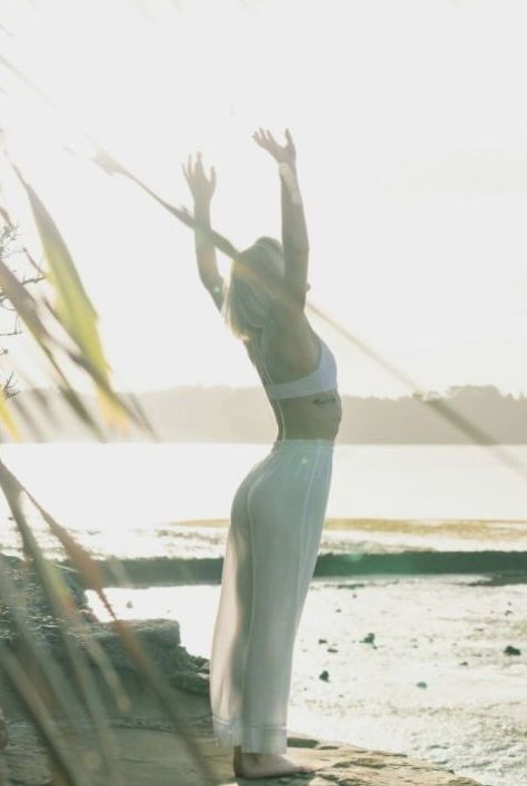 gentle yoga pose